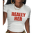 Shein Letter Graphic Crop Tee For Summer