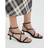 River Island Kitten Heeled Strappy Sandals - Black
