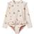 Liewood Sille Baddräkt Peach/Sea Shell - Peach/Sea Shell