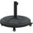 vidaXL Parasol Base with Wheels for Ø38-48 mm Poles 13 kg Round