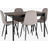 Ellos Matgrupp Gilda Med Bord 120 x 80 cm 4 Stolar Brun Bordsgrupp 120x80cm