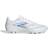 adidas F50 League Artificial Grass Fotbollsskor - Cloud White/Silver Metallic