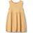 Wheat Ærmeløs Jerseykjole Martha - Yellow Rib Stripe