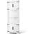 VEVOR 68 Inch Corner with 4 Wooden Doors Storage Cabinet 68.6x170.9cm