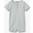 Wheat Kortärmad Jumpsuit - Alfred Blue Stripe