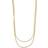 Snö of Sweden Halsband Double Neck Guld