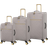 IT Luggage Desirable Soft Suitcase set of 3 - Sand