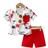 Shein Baby Boy Casual Coconut Tree Print Short Sleeve Shirt And Shorts Set Suitable For Holiday Summer
