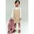 H&M 2-Piece Dress And Top Set - Beige