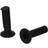 Domino Enduro Closed Ended Motorcycle Grips - Black