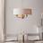 Endon Lighting Collection Highclere Multi Arm Ceiling Light Vintage Brass 3x E14 Pendant Lamp