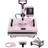 VEVOR Heat Press Machine 12x15 in 5 in 1 with 30oz Tumbler Press T-Shirts Pink