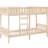 vidaXL 90x190 cm Solid Wood Pine Bunk Bed