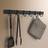 Hamburg Hanging Rail Self-Adhesive Rack 40 cm Hook & Hanger