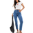 ASOS DESIGN Hourglass Slim Fit Comfort Mom Jeans - Mid Blue