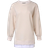 Shein Casual Style 2 In 1 Sweatshirt Dress - Patchwork