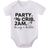 Shein Baby Boy Casual Creative Milk Bottle Letter Print Bodysuit Short Sleeve
