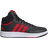 adidas Sportswear Hoops 3.0 Mid Trainers - Black/Red