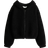 H&M Teddy Zip-Through Hoodie - Black