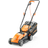 LawnMaster 1200W 32cm Electric Lawnmower Mains Powered Mower