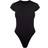 PrettyLittleThing Modal Cotton T Shirt Bodysuit - Black