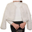 Shein Tween Girl Short Plush Elegant White Fuzzy Coat Autumn Winter