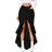 Shein Ladies Fashionable Irregular Cut Solid Color Denim Skirt
