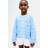 H&M Pointelle Knit Cotton Jumper - Blue