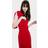 H&M One Shoulder Jumpsuit - Red