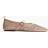 H&M Perforated Mary Jane Ballet Pumps - Beige