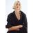 H&M Oversized Linen Shirt - Black