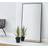 Dunelm Apartment Rectangle Length Leaner Black Floor Mirror 75x145cm