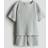 H&M Boys 2-Piece Waffled Jersey Set - Green