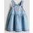 H&M Baby Denim Dungaree Dress - Blue