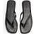 H&M Flip-Flops I Läder - Svart