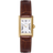 Mockberg Timeless Brown Leather Gold Watch