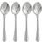 Dunelm Hampton Set of 4 Silver Teaspoons Tea Spoon 15cm 4pcs