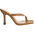 Shein Classic Minimalist Striped Thong Design Womens Stiletto Heel Sandals