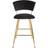 Dunelm Kendall Bar Velvet Bar Stool 95cm