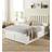 Aspire Wooden Ottoman Storage - White - King 160x210cm
