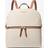 Michael Kors Dallas Medium Signature Logo Backpack - Natural
