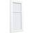 Sparvinduer TS1102 PVC Tophængte vinduer Vindue med 3-lags glas 40x45cm