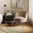 Dunelm Marcie Luxe Velvet Cocktail Mink Lounge Chair