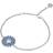 Georg Jensen Daisy Armband - Silver Blue