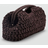 Mango Natural Fiber Clutch Bag - Chocolate