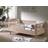 Vipack Juniorbett Rausfallschutz Kinderbett 70 x 140 Eiche Massiv