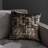 Dunelm Romano Velour Complete Decoration Pillows Black (45x45cm)