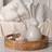Eggs-traordinary Gift Co Grey Ceramic Bunny 28 cm Grey Medium Easter Decoration