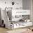 Flair Slick Staircase Triple White Bunk Bed