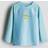 H&M Boys UPF 50 Printed Swim Top - Turquoise
